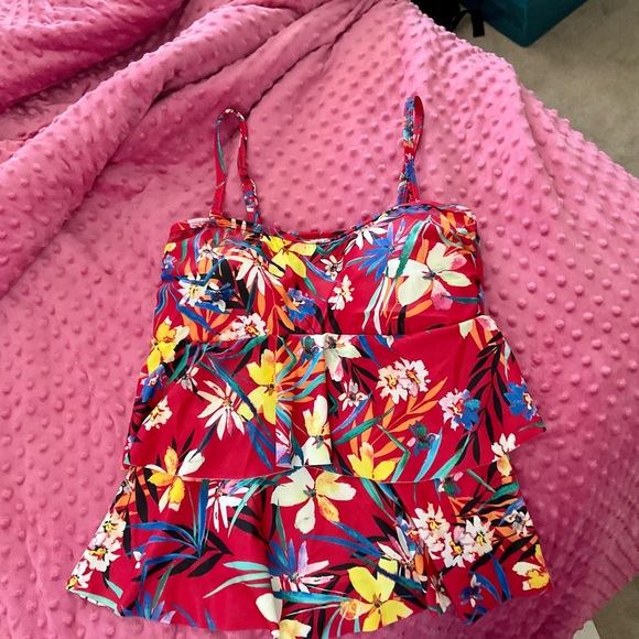 Venus Tankini Top Floral Tankini Swimsuit Top Venus Swimsuit - Picture 6 of 7